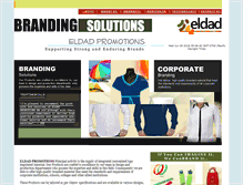 Tablet Screenshot of eldadpromotions.com